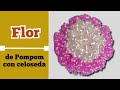 Flor de celoseda tipo Pompom 🤩