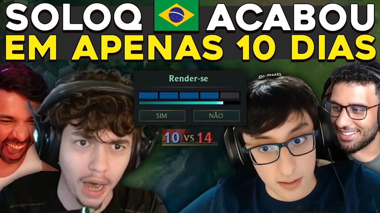 A SOLOQ TILTOU COMPLETAMENTE NA SEASON 2026, PREDICT GRAGOLANDIA - RENECRODILO LEAGUE OF LEGENDS