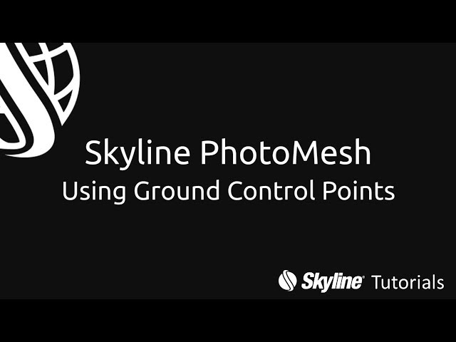 PhotoMesh Tutorials #7: Using Ground Control Points