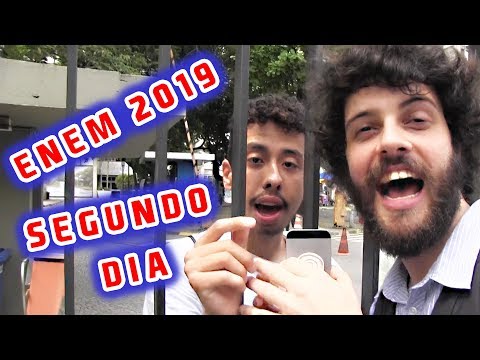 SEGUNDO DIA DE ENEM 2019 - TROLLAMOS A GLOBO