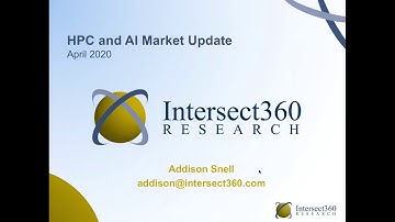 HPC and AI Market Update from Intersect360 Research