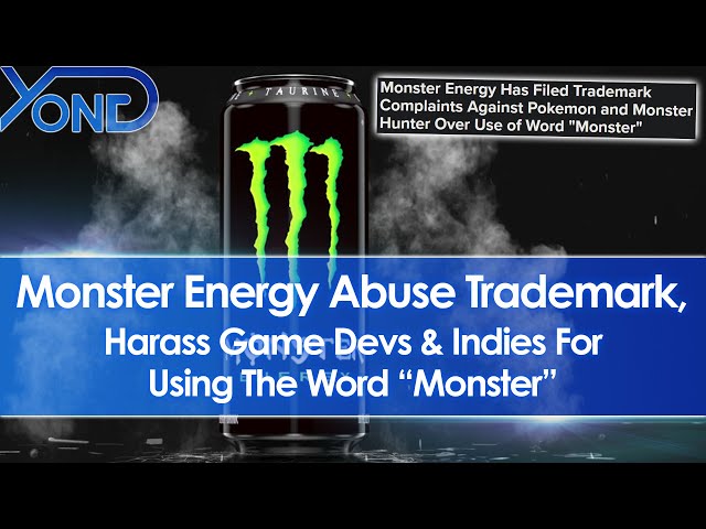 Monster Energy sues indie game for having the word 'Monster' in it