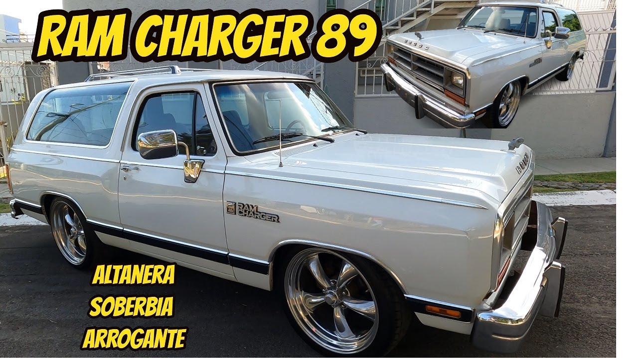 Ram Charger 89 Dodge la Troca mas hermosa que veras en meses - YouTube