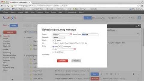 How to Schedule Recurring Emails with Boomerang for Gmail