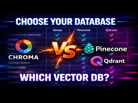 17. Embedding Databases Compared: Chroma, Qdrant, Milvus, Pinecone & FAISS | In Hindi