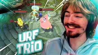 THE DREAM TEAM BIKINI BOTTOM TRIO IN URF