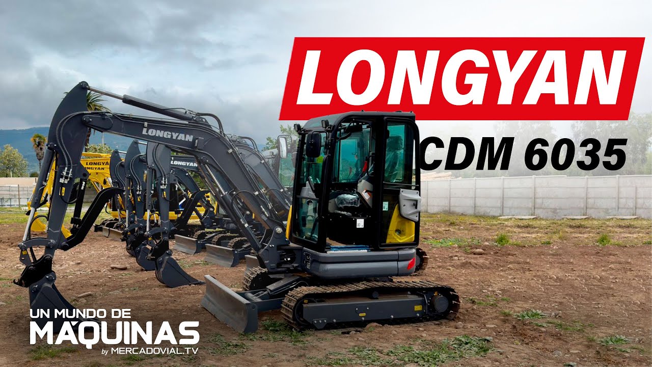 [LONGYAN] Nueva Miniexcavadora CDM 6035