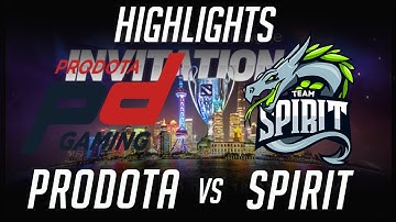 ProDota vs Team Spirit StarLadder i-League Invitational EU Highlights Dota 2 #dota2