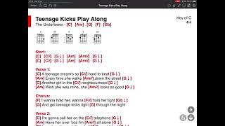Teenage Kicks - The Undertones - ONSONG