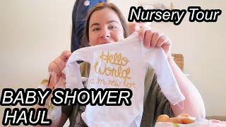 BABY SHOWER HAUL \& NURSERY TOUR | First Time Mom 2021