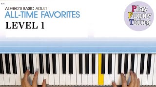 By the Light of the Slivery Moon (p.40) - Alfred's Basic Adult All-time Favorites - Level 1