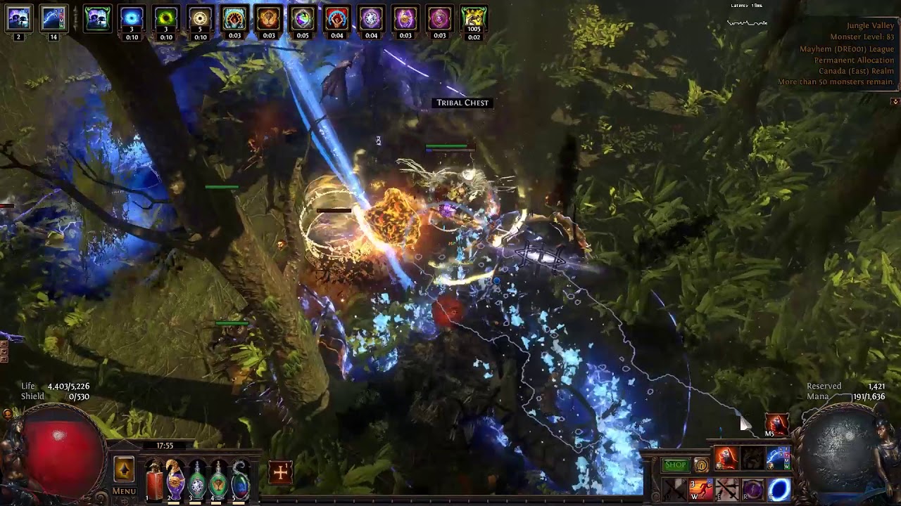 Path of Exile 3.12 Mayhem - Level 95 Arc Mines Saboteur