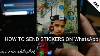 [Science & Tech Report # 44] How to send stickers on whatsapp screenshot 5