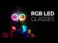 DIY - RGB LED ОЧКИ 🎃💡😎 (БИП, #8)