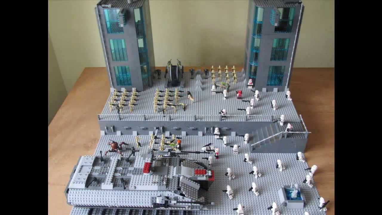 Lego Star Wars MOC The Battle of Coruscant - YouTube