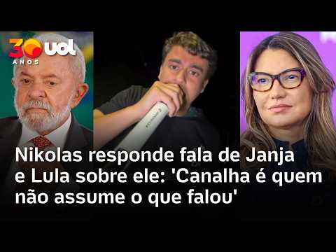 Nikolas Ferreira responds to Janja and Lula's comments about him: 'A scoundrel is someone who doe...
