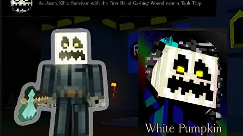 Roblox Forsaken - How To Get White Pumpkin Jason Skin