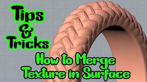 Tips N Tricks 14- How to merge texture displacement in surface (in Hindi)