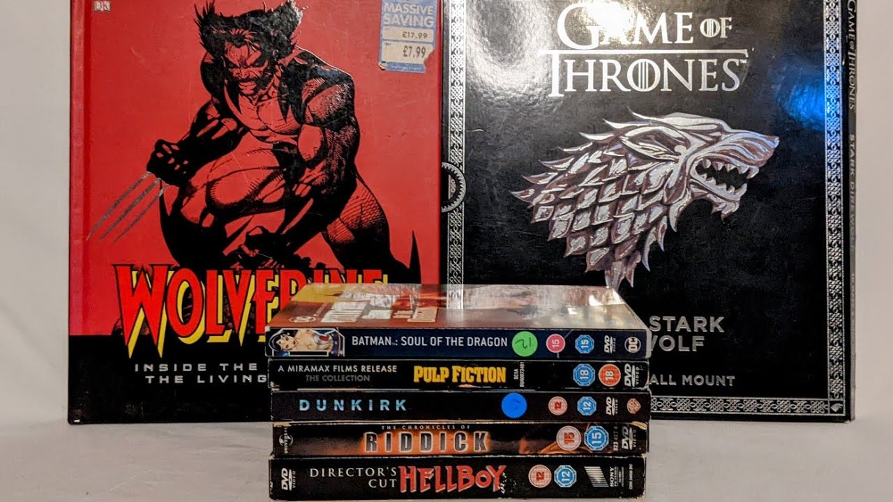 Today's Pick-ups DVD's and Books? Saturday 25th June 2022