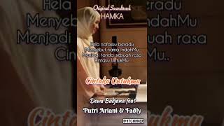 Cintaku Untukmu  Putri Ariani U0026 Fadly Feat Dewa Budjana lirik hamka trending 2023 putriariani