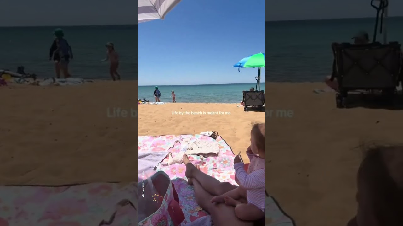 life in beach is ment for me and baby.🥰Happy Babies Kidz View 💕 