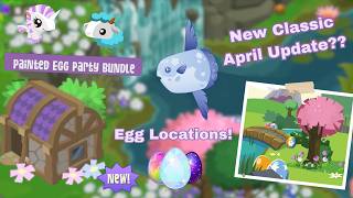 New April Update + 12 Hidden Egg Locations! | AJC