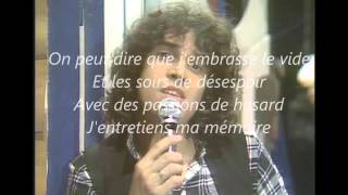Video thumbnail of "Julien Clerc - Les cafards  (1975)"