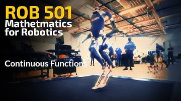 ROB 501: Continuous Functions