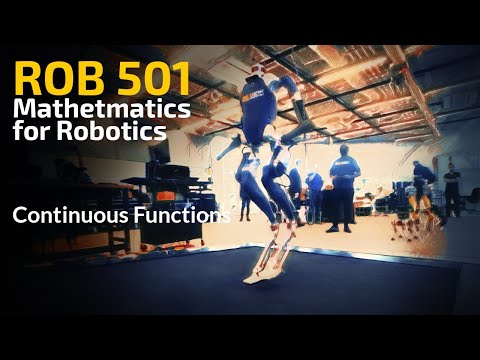 ROB 501: Continuous Functions