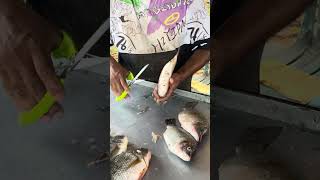 Amazing😱😱😱 thilapia fish cutting technique and tools #trending #viralvideo