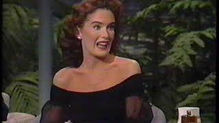 Famous Lara Flynn Boyle on The Tonight Show with Johnny Carson Profile