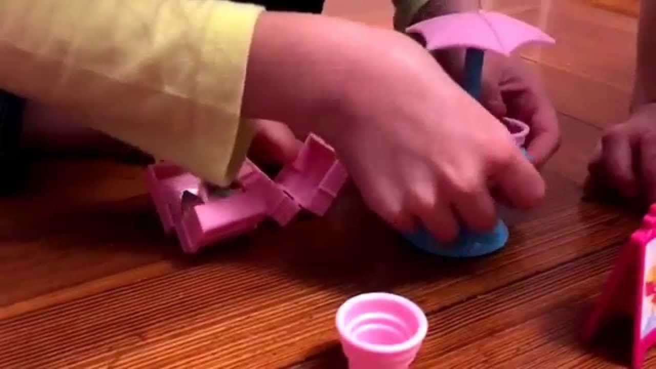 Opening Shopkins Glitz Ice Cream Truck Food Fair