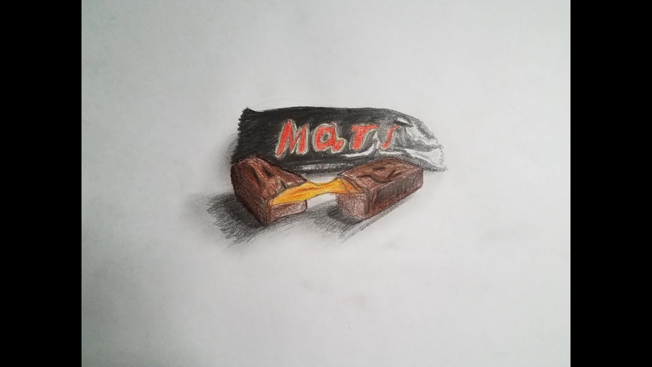 Mars Bar Drawing - YouTube