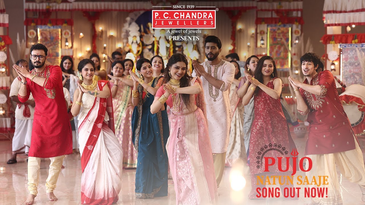 Celebrate Durga Pujo With PC Chandra Jewellers  PujoNatunSaaje