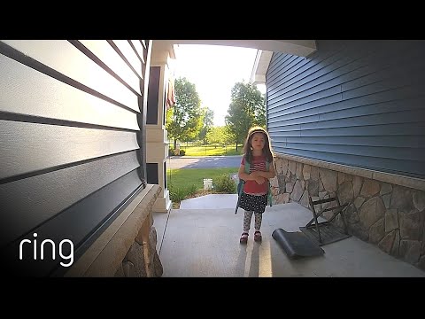 Deployed Dad Get's Messages Halfway Around The World From His Kids Via Ring Video Doorbell | RingTV