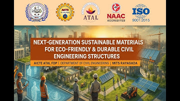 Day 4 – Nanomaterials and Smart Materials in Sustainable Infrastructure - ATAL FDP MITS 2025