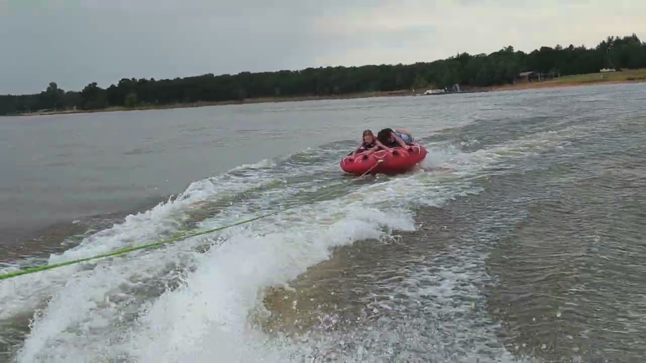 7-7-24 Todd & Brody tubing. take 2. 12yrs.