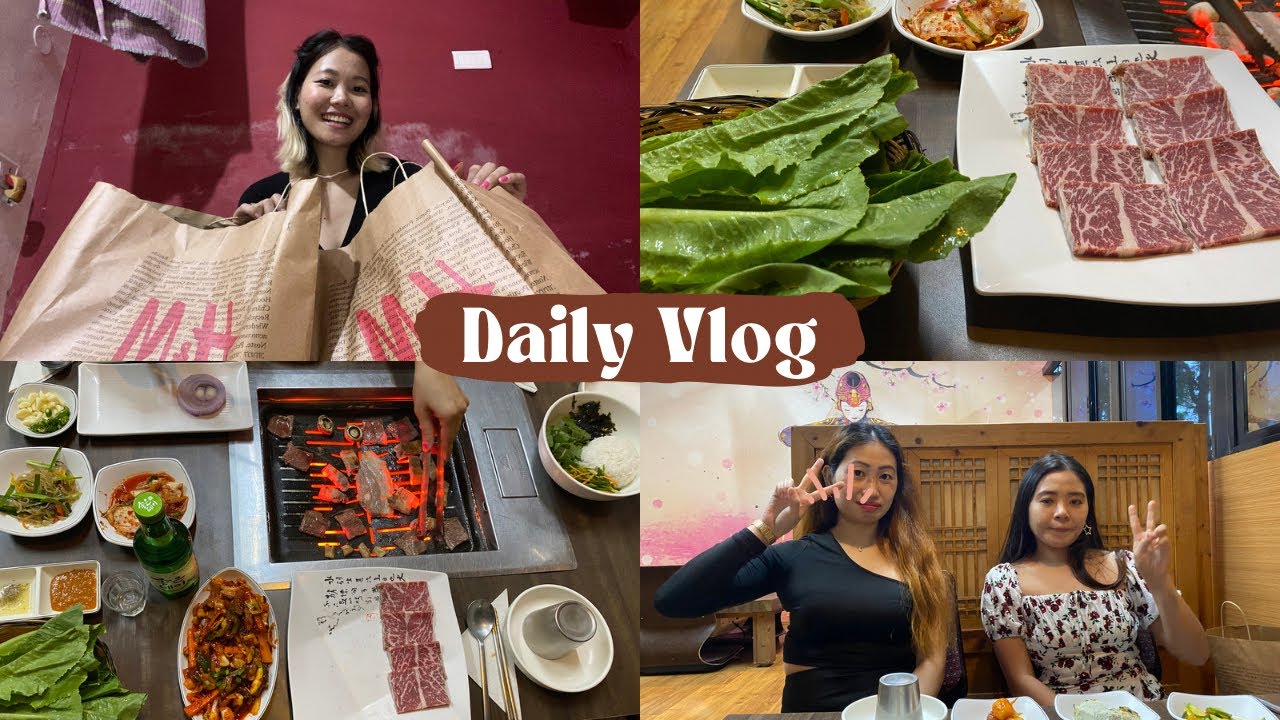 Best korean restaurant in Bangalore || H&M || streets shopping 🛍️ 🛍️