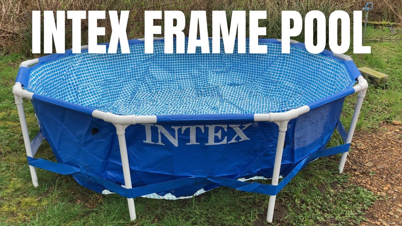Intex Frame Pool Setup Tips - YouTube