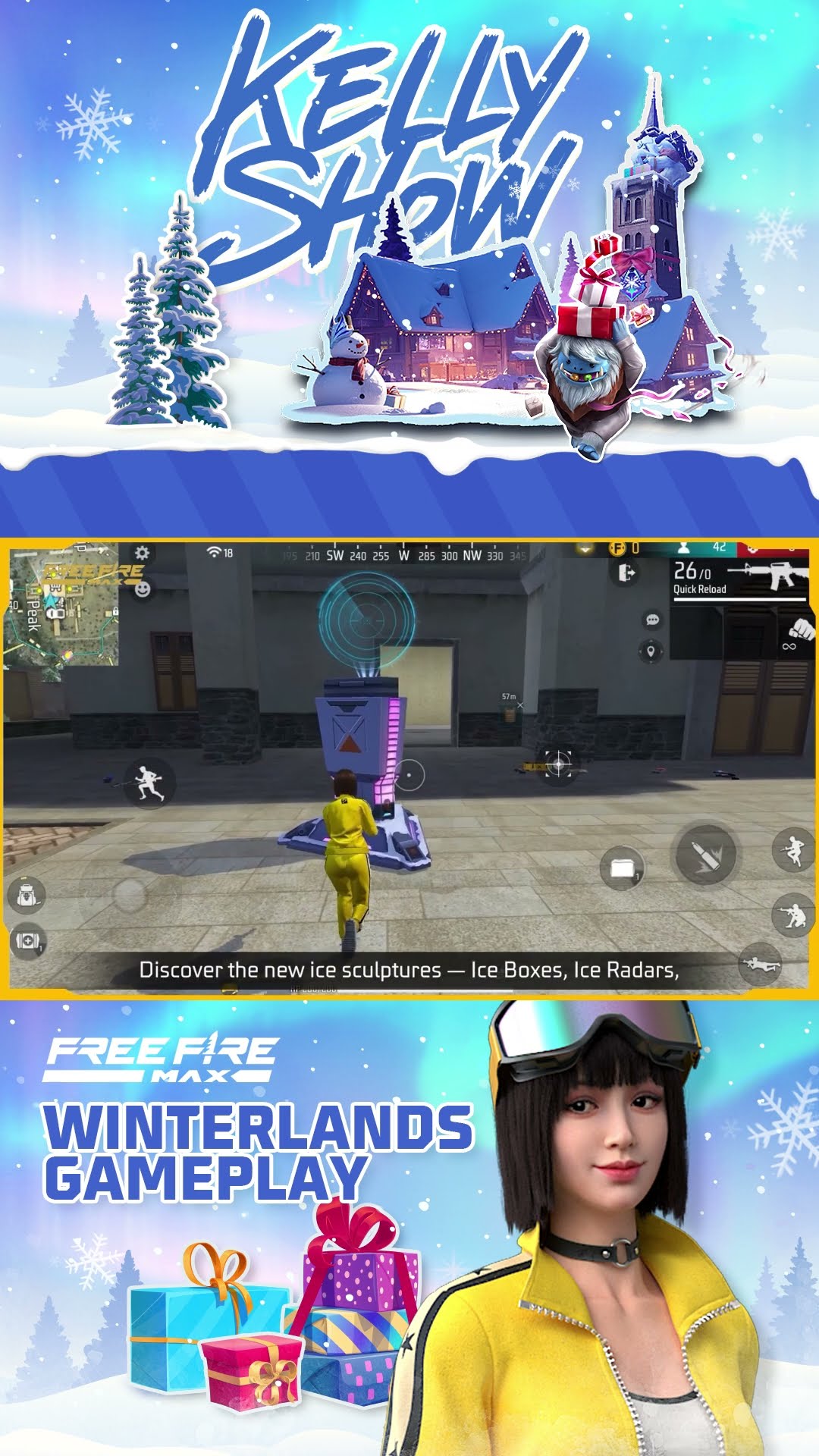 Winterlands 2024 Gameplay Updates | Free Fire MAX