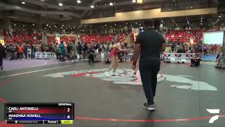 152 Lbs Semifinal - Carli Antonelli, Ok Vs Makenna Howell, Ok 26Cf
