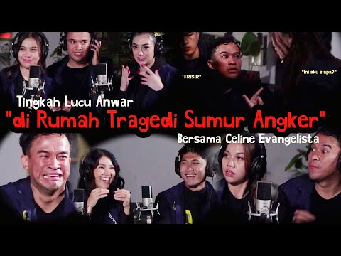 #01 Celine Evangelista ikut PODCAST HOROR - KELUCUAN ANWAR di KBP -Ada Acong juga loh di KBP🤭