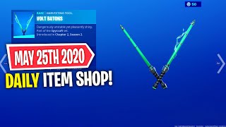 *NEW* VOLT BATONS DUAL PICKAXE! Fortntie Item Shop (May 25th 2020)