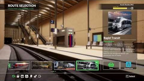 Train Sim World 2020 (PC) Talent 2 Introduction (Rapid Transit)