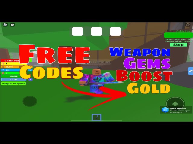 Roblox - Legend RPG 2 Codes (September 2021)