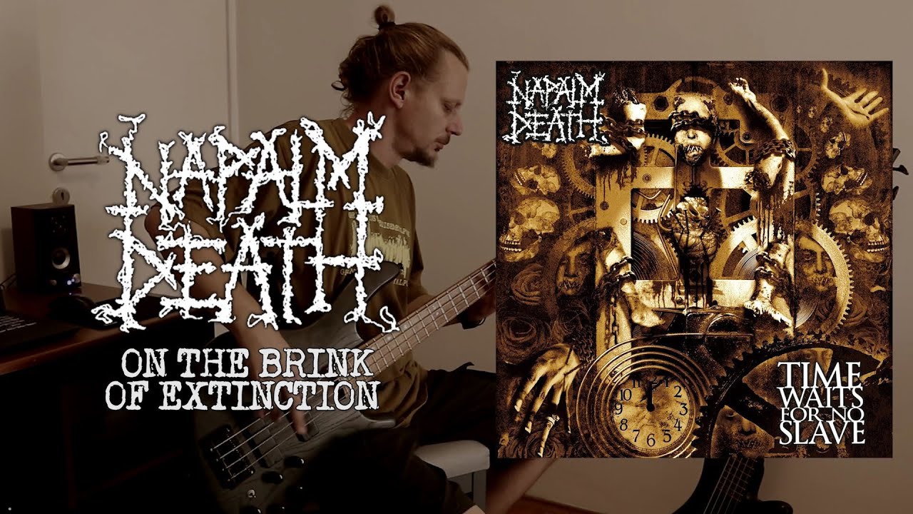 Napalm Death - On The Brink Of Extinction [bass cover] - YouTube