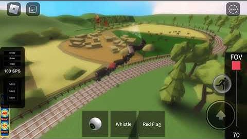 James crashes into a field with his goods train to wellsworth