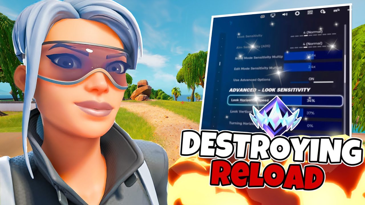DESTROYING RELOAD! + *NEW* BEST SECRET CONTROLLER SETTINGS For Fortnite ...