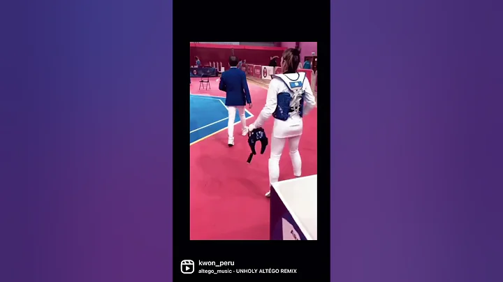 Dobok KWON Olympic, Master KATHERINE Calderon