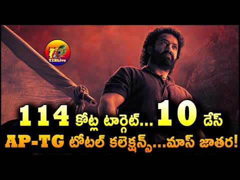 Devara 10 Days AP and TG Collection | Devara Telugu Version 10 Days
